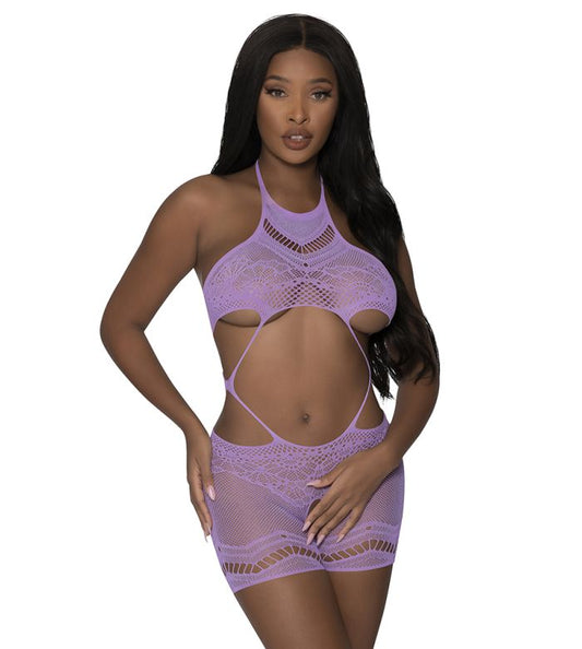 Magic Silk Seamless Crotchless Romper