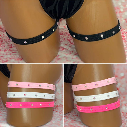 Rhinestone Garter