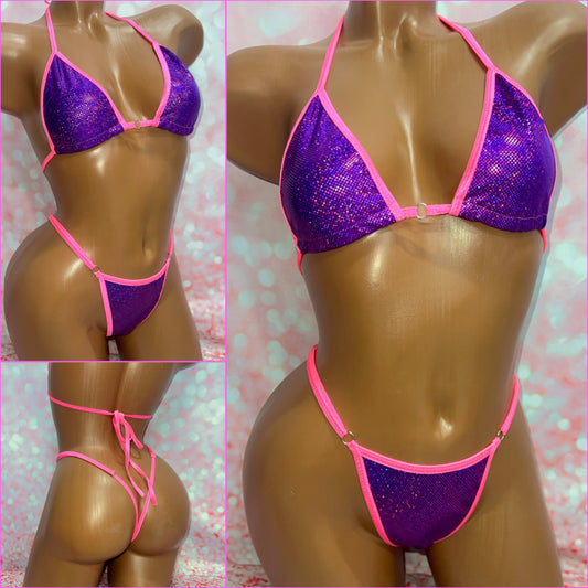 Purple Holo Bikini