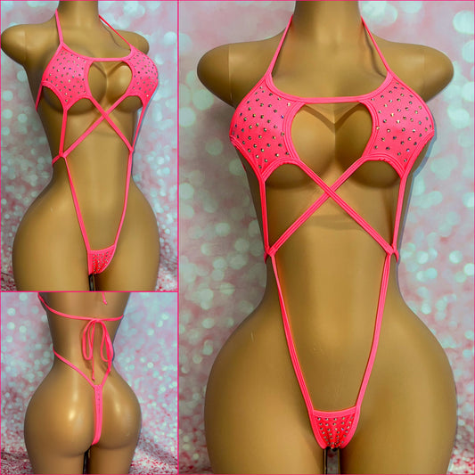 Skimpy Star Slingshot Neon Coral