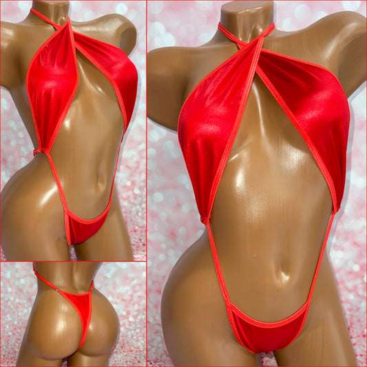 Wet Look Slingshot - Multiple Colour Options