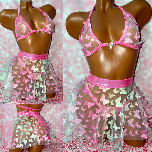 Mariposa Skirt Set