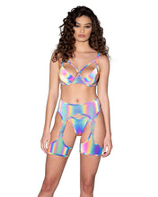 Load image into Gallery viewer, Roma Reflective Bra Set