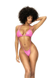 Mapale Sling Shot Bikini Gloss Pink S/M