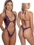Rainbow Holo Cheeky One Piece