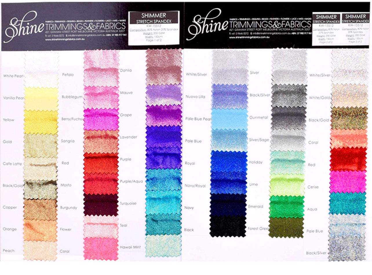 Metallic Bikini - Multiple Colour Options