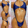 Navy Blue Stardust Clip Front Sling