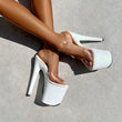 Hella Heels - Snow Kween 8 Inch