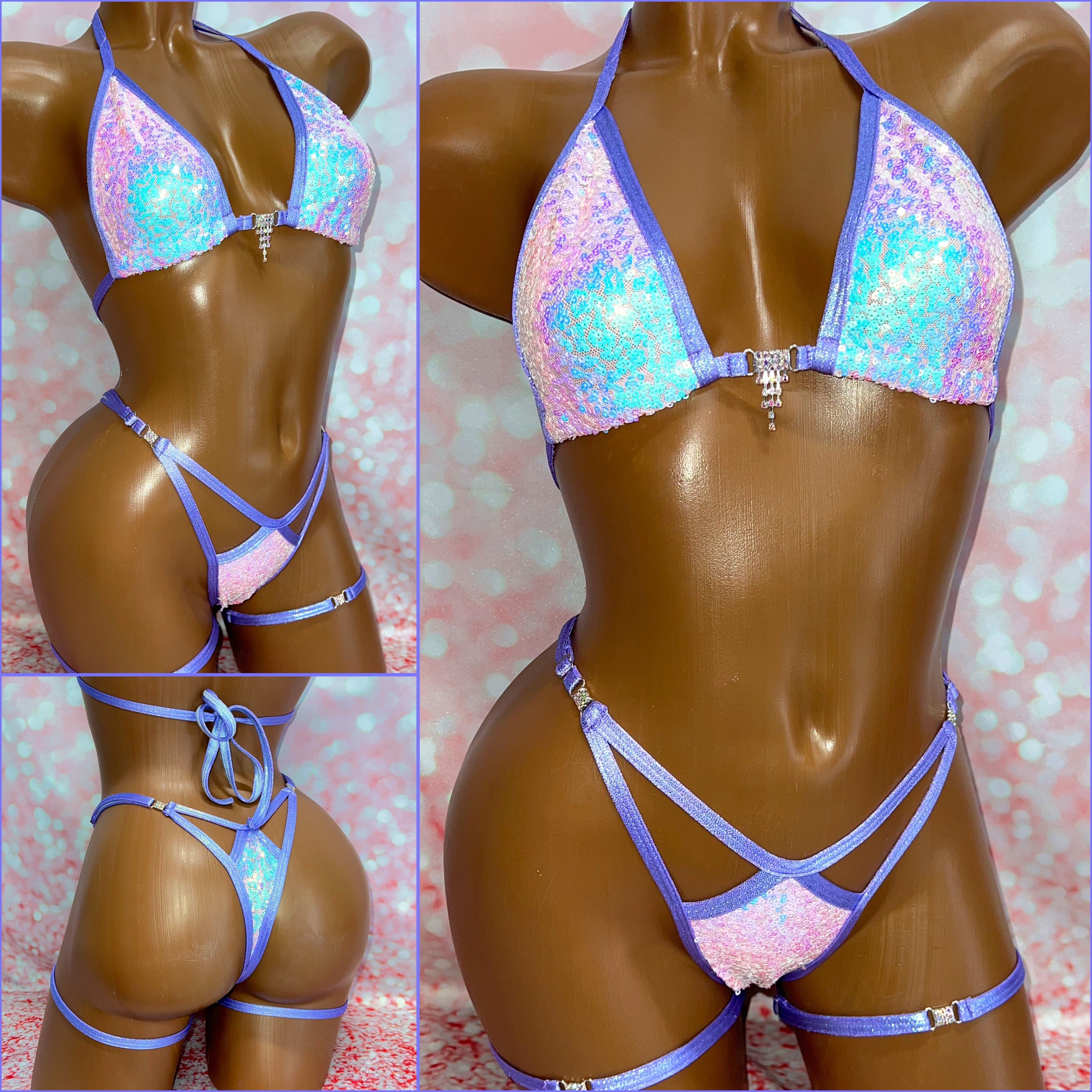 Sequin Bikini - Multiple Colour Options