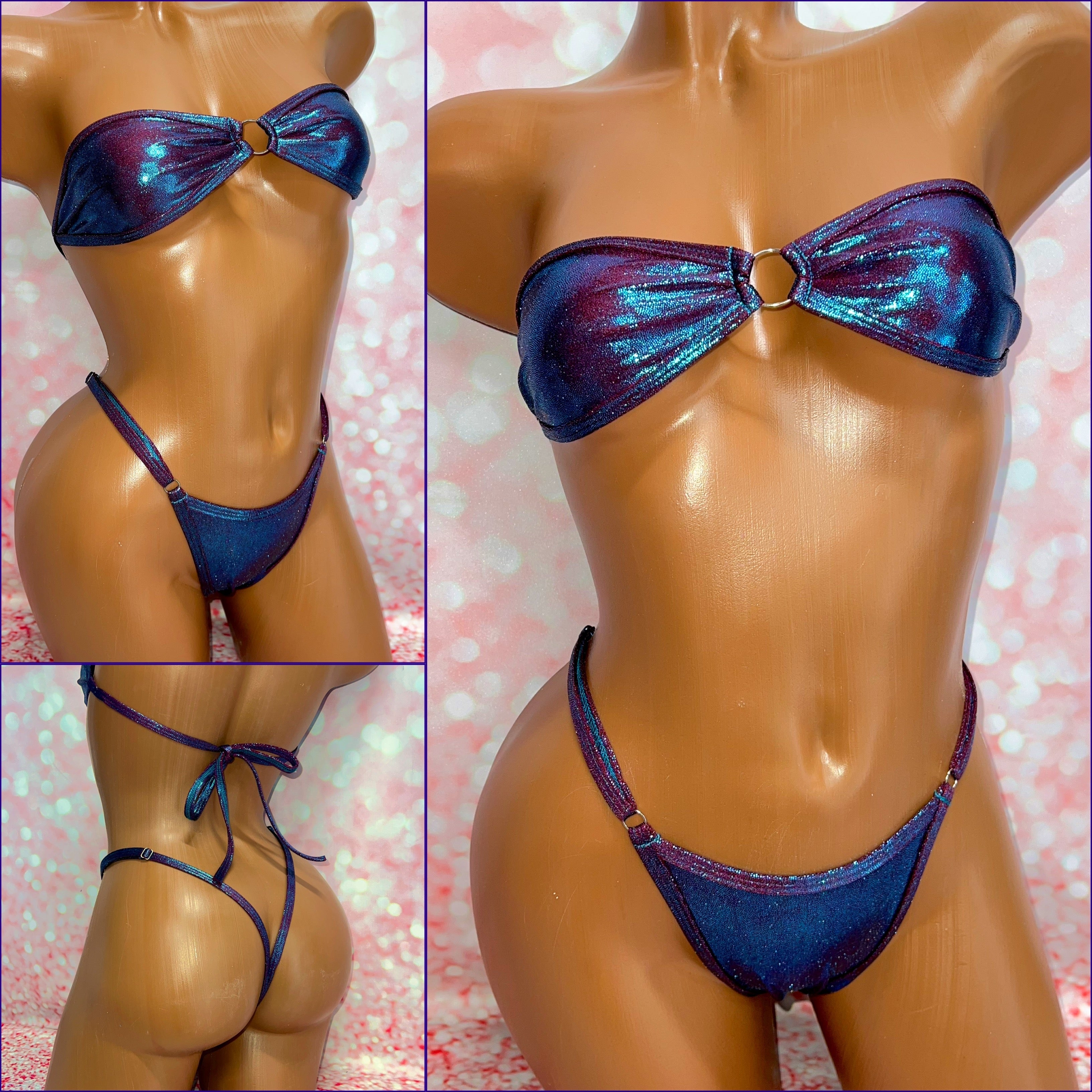 Metallic Bikini - Multiple Colour Options