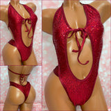 Sequin Cheeky One Piece - Multiple Colour Options
