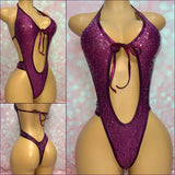 Sequin Cheeky One Piece - Multiple Colour Options