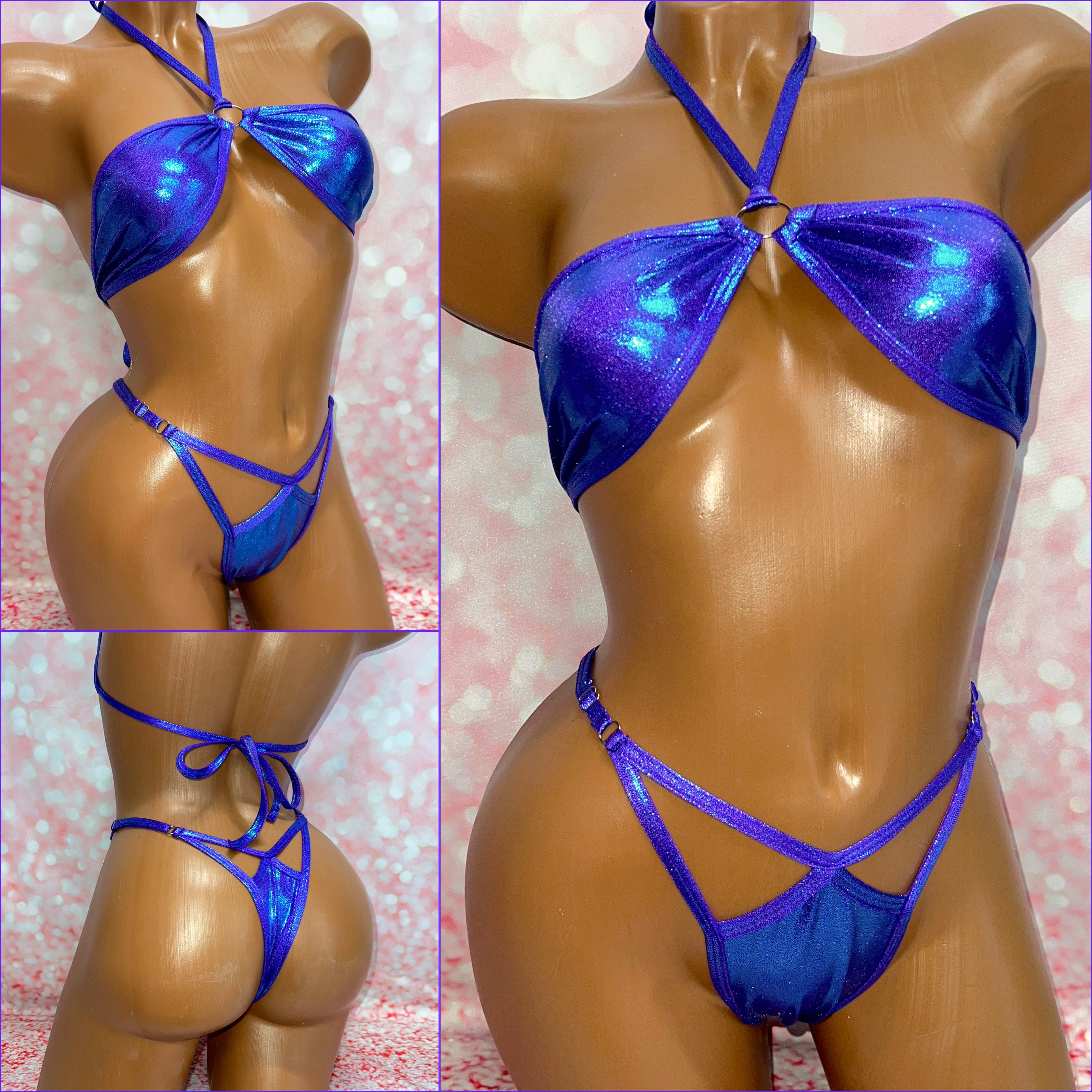 Metallic Bikini - Multiple Colour Options
