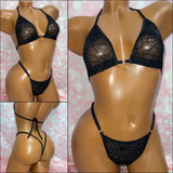 Spider Web Mesh Bikini