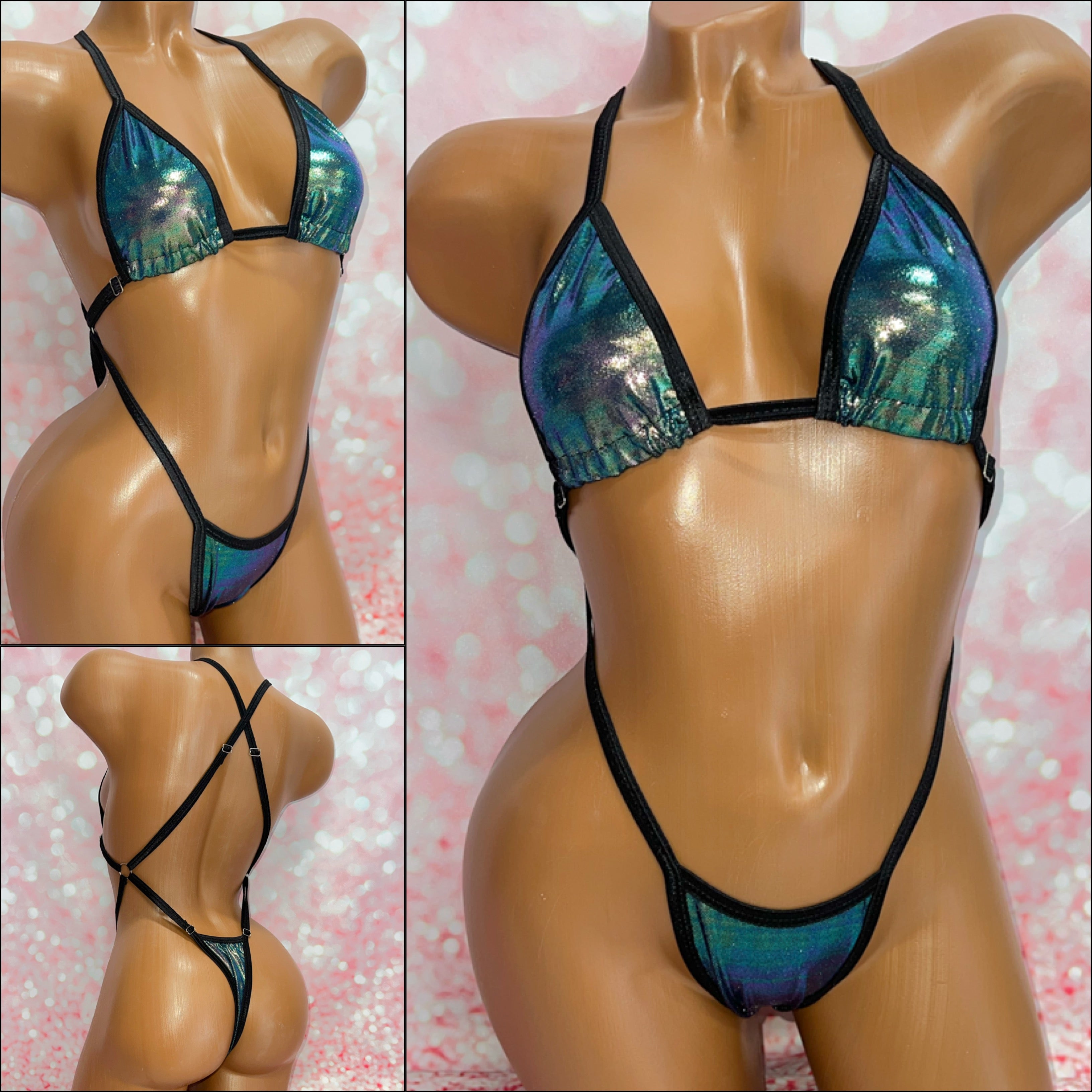 X-Tina Bikini Chameleon Lycra