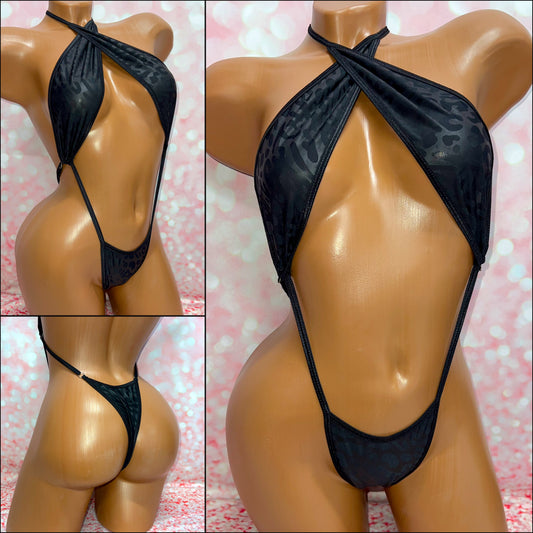 Black Leopard Slingshot