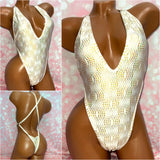 White Gold Adjustable One Piece