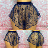 Celestial Mesh Shorts Dark Blue
