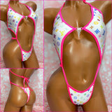 Multi Colour Print Diamond Slingshot