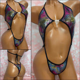 Holo Snakeskin Diamond Slingshot