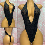 Halter Bodysuit - Multiple Fabric Options