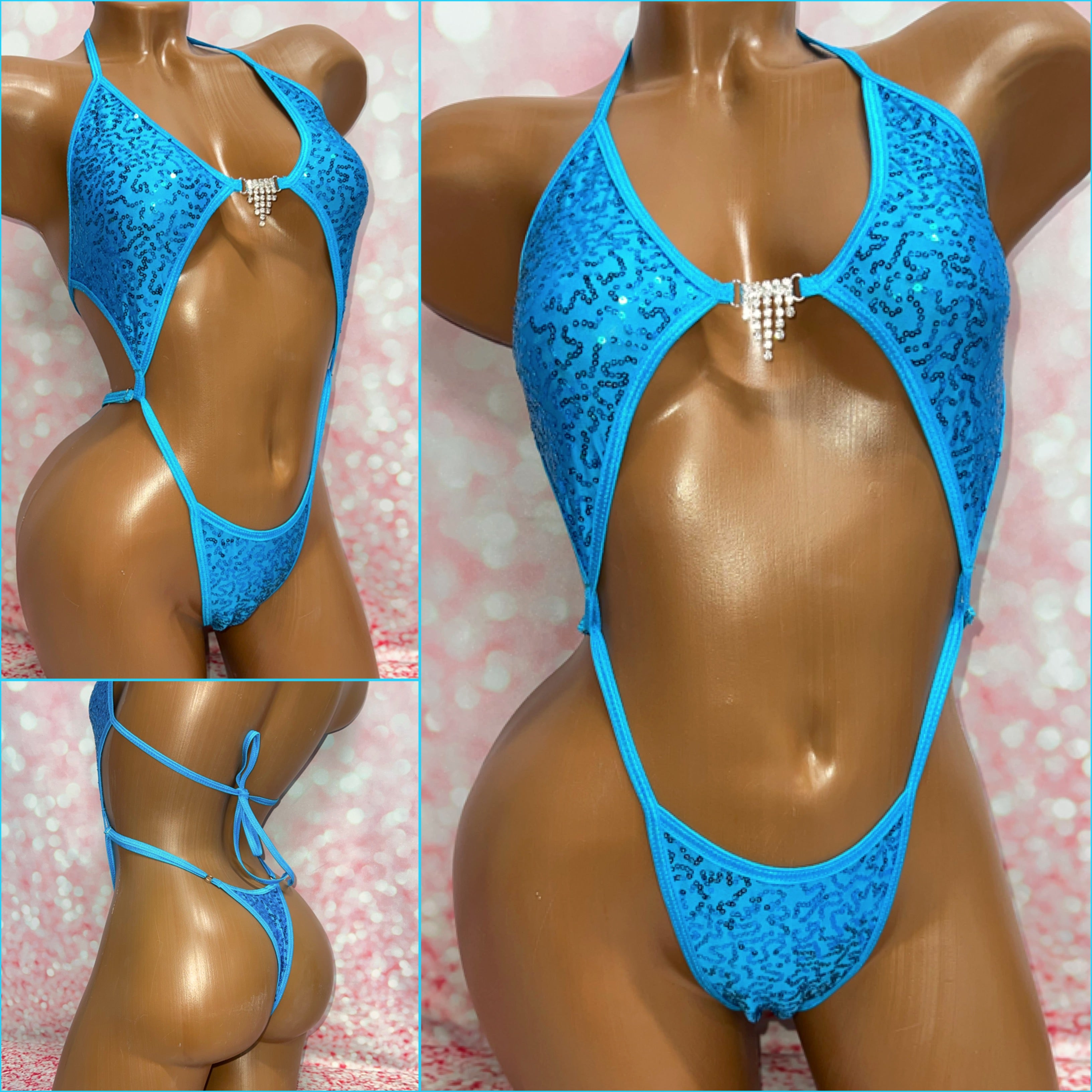 Sequin Diamond Slingshot - Multiple Colour Options
