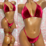Velvet Bikini - Multiple Colour Options
