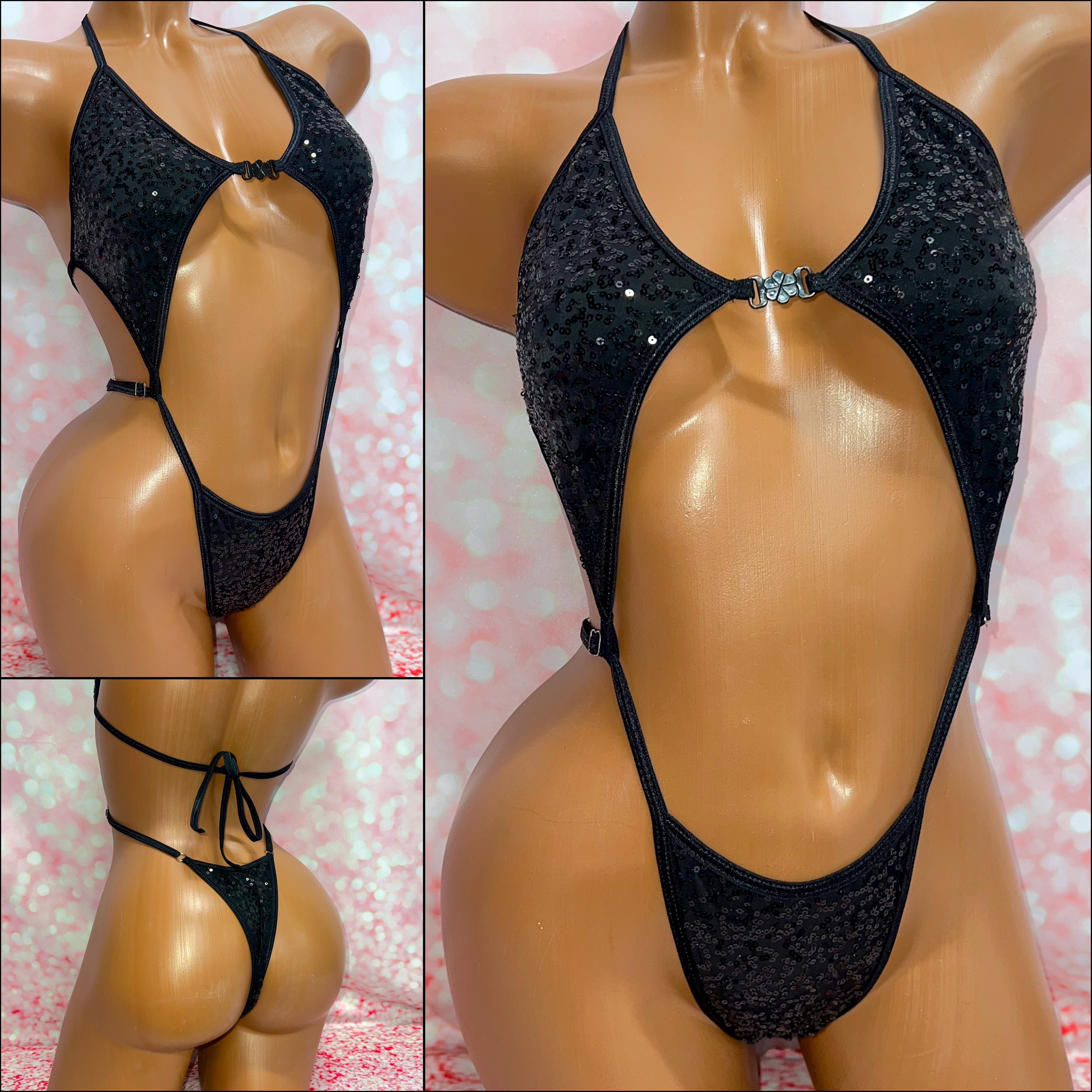 Sequin Diamond Slingshot - Multiple Colour Options
