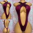 Merlot Cross Over One Piece