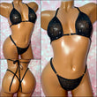 Diamond Glitter Mesh Bikini -  Multiple Colour Options