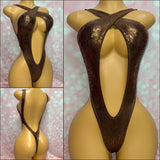 Cross Over Front Bodysuit - Multiple Fabric Options