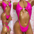 Metallic Hot Pink Diamond Slingshot