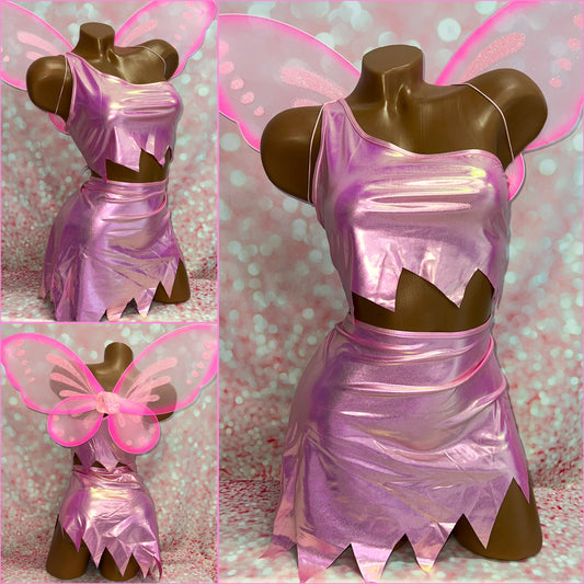 Pink Fairy Skirt Set