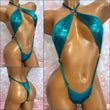 Metallic Emerald Choker Slingshot