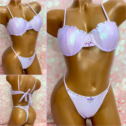 Siren Mermaid Bikini Purple