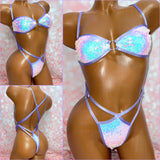 Sequin Strappy X-Tina Bikini - Multiple Colour Options
