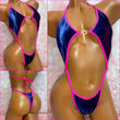 Blue Purple Velvet Diamond Slingshot