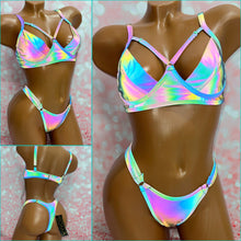 Load image into Gallery viewer, Roma Reflective Bra Set