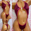 Metallic Merlot Diamond Slingshot