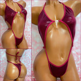 Metallic Merlot Diamond Slingshot