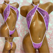 Light Purple Sequin Slingshot