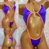Metallic Purple Diamond Slingshot