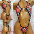 Red Tartan Diamond Slingshot