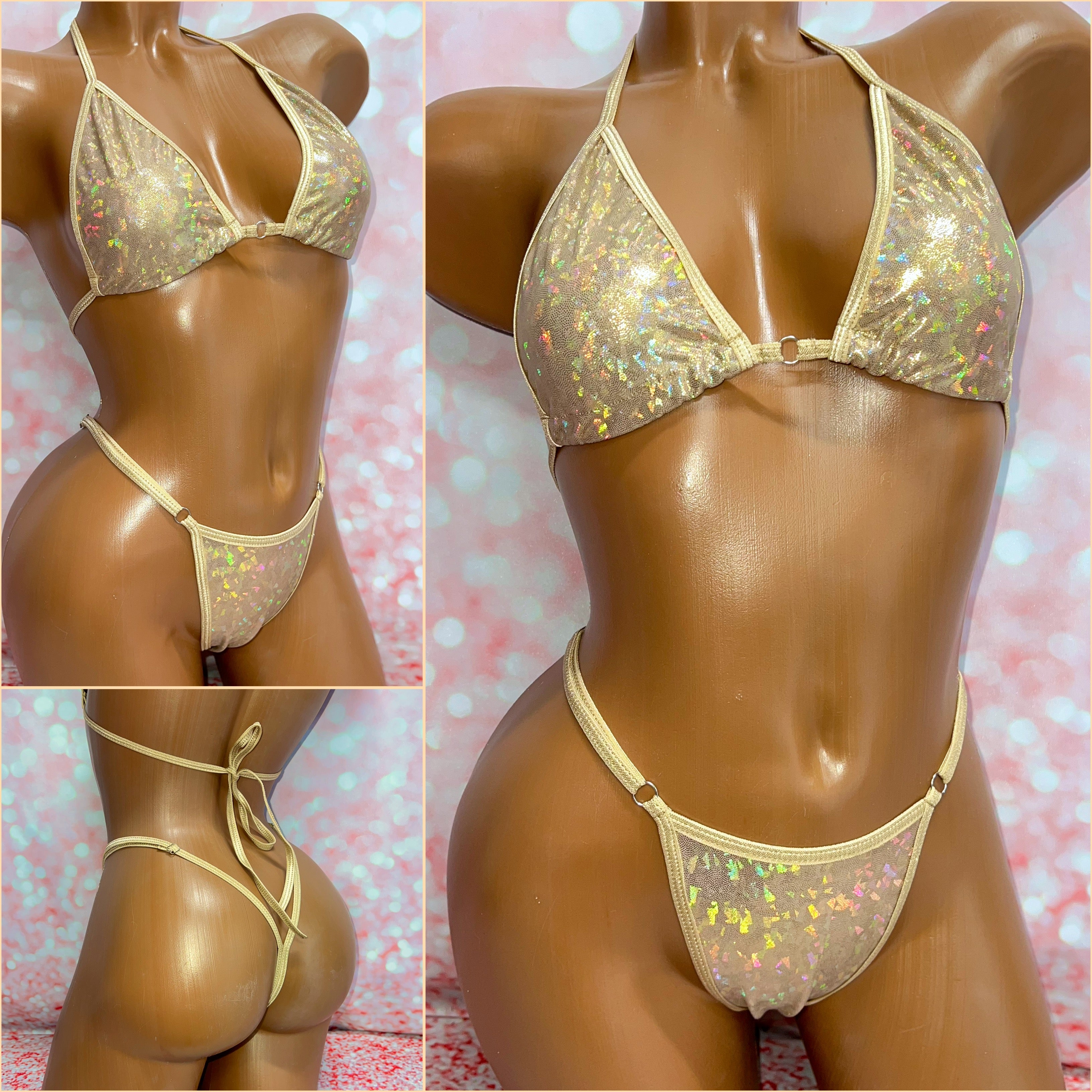 Fawn Holo Shatter Bikini