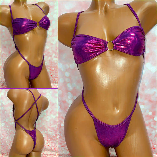 Metallic Grape X-Tina Slingshot