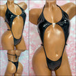 Black Vinyl Diamond Slingshot