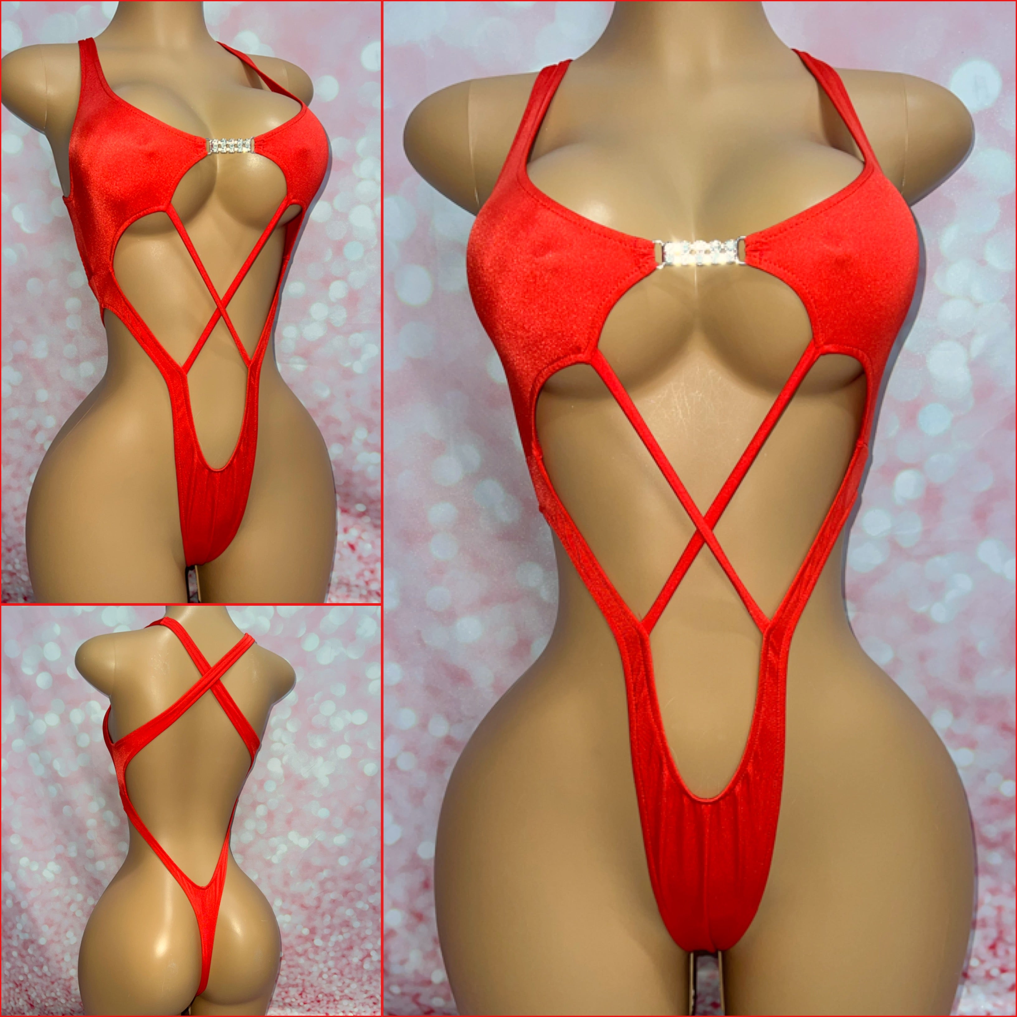 Red Bling X Bodysuit