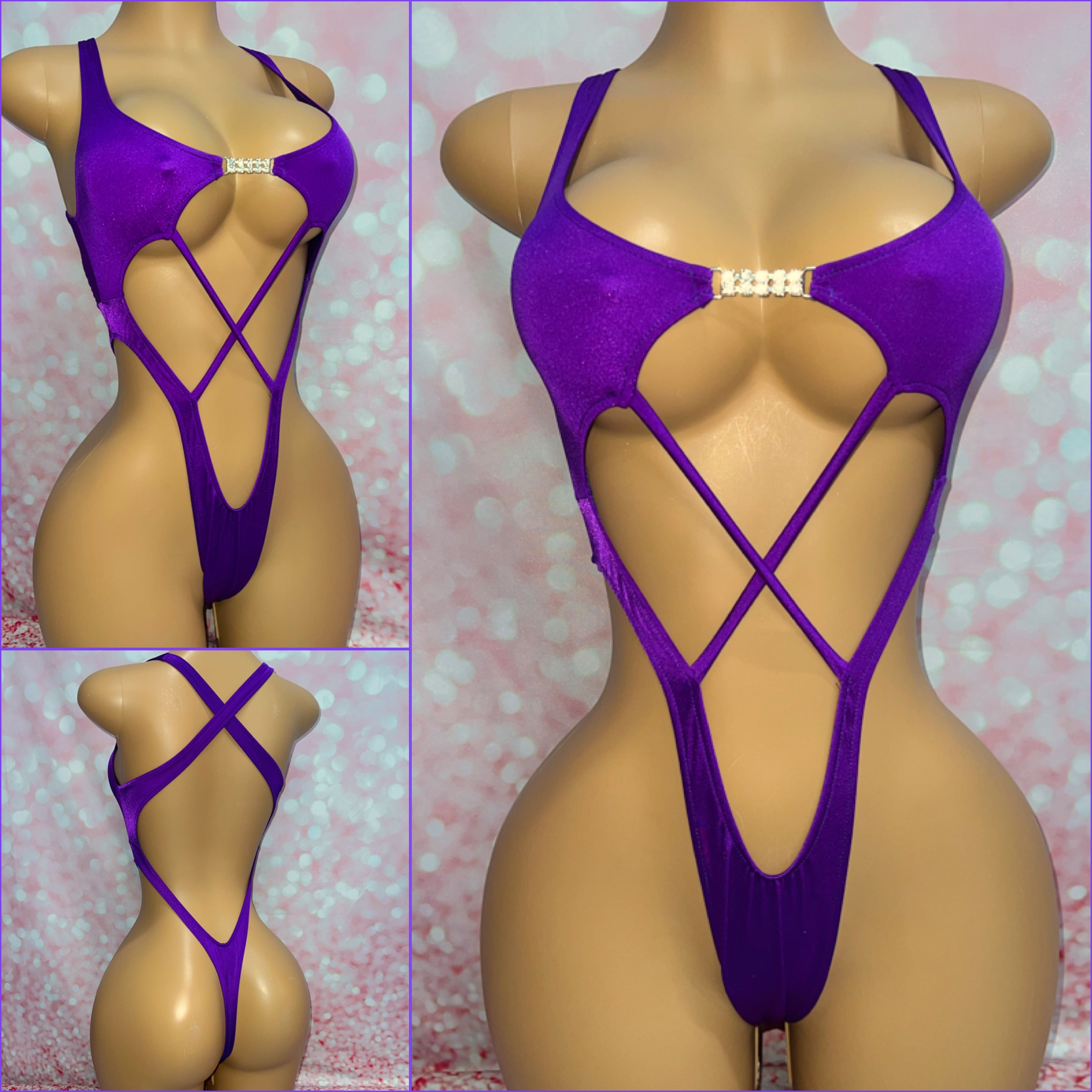 Purple Bling X Bodysuit