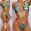 Fractal Print Bikini