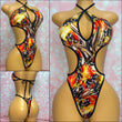 Firestorm Print Cut Out One Piece